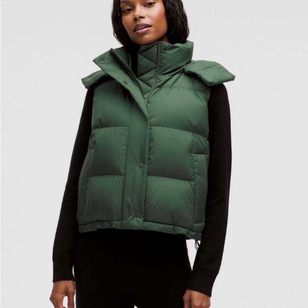 Lululemon Wunder puff vest legacy green